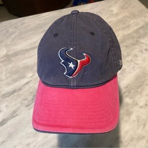 Houston Texans Cap Reebok NFL Hat Texans Hat Pink Bill Unisex